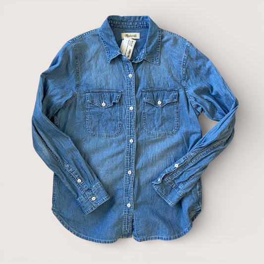 Madewell Denim Shirt Size Medium