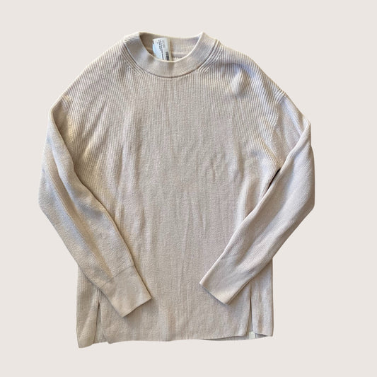 Lululemon Cream Wool Blend Sweater Size 6