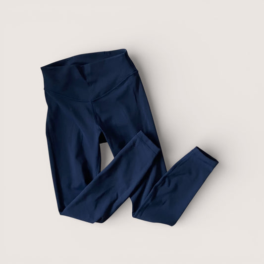 Lululemon Wunder Under Navy Leggings 25" Size 4