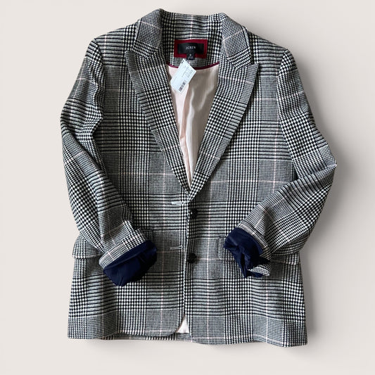 JCrew Womens Plaid Blazer Size 6