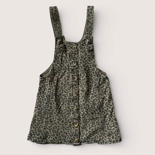 Zara Girls Leopard Dress Size 8