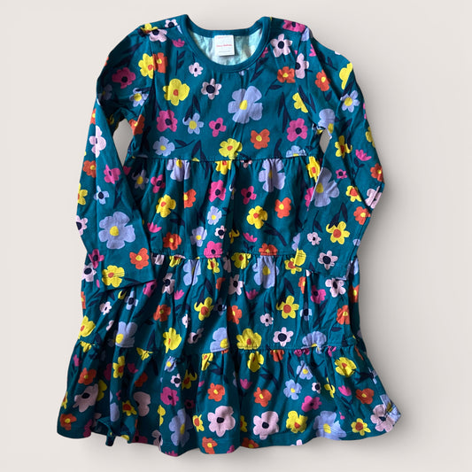 Hanna Andersson Floral Dress Size 6-7