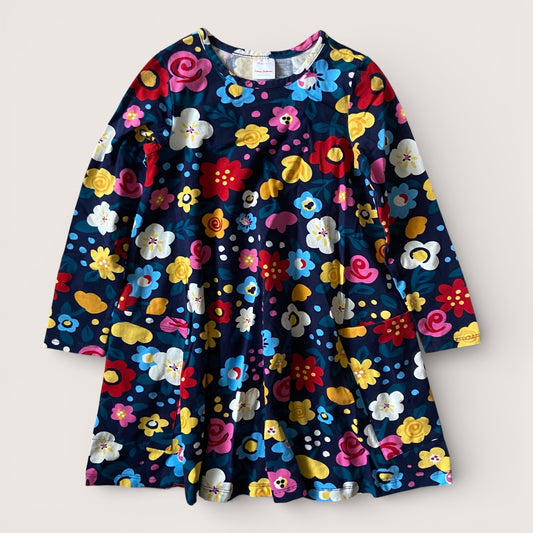 Hanna Andersson Floral Dress Size 6-7