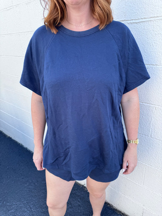 Aerie Offline NWT Navy Lounge Set Size L/XL