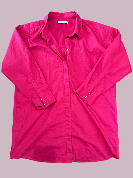 Abercrombie and Fitch Button Down Tunic Size LP